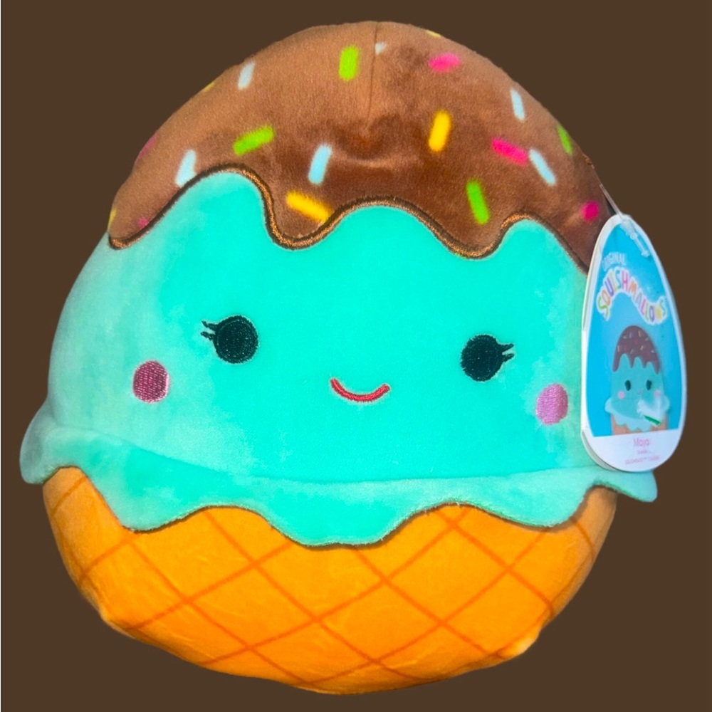 Maya The Mint Ice Cream Sundae Squishmallow
